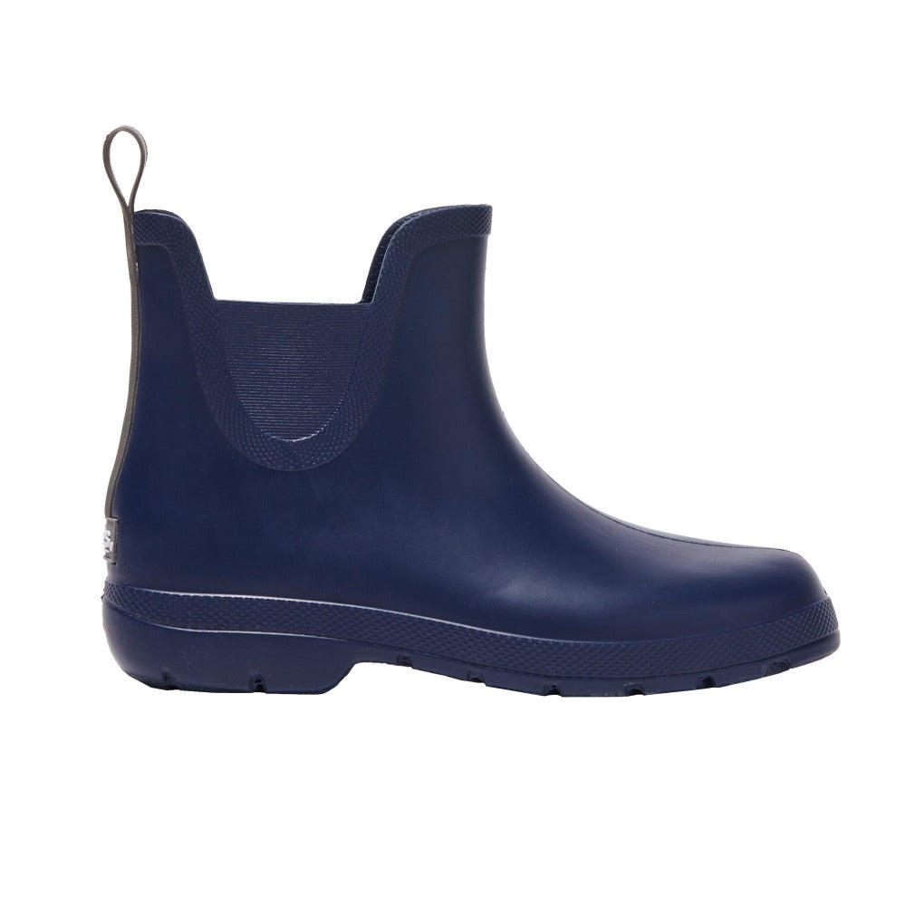 Women’s Chelsea Ankle Rain Boots Blue Navy Size 6